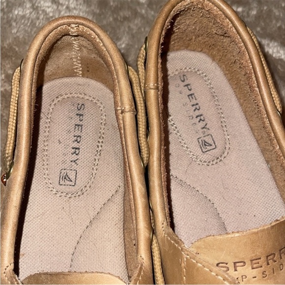 🥶😀🔥Sperry - Tan Boat Shoes - 9.5 - Picture 6 of 7